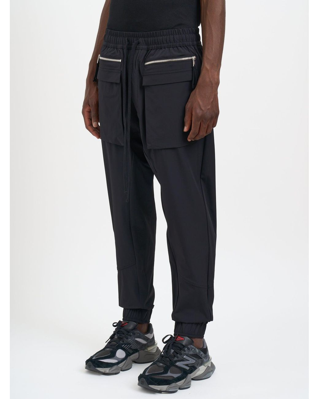 DSquared² Black Parka Techno Down for men