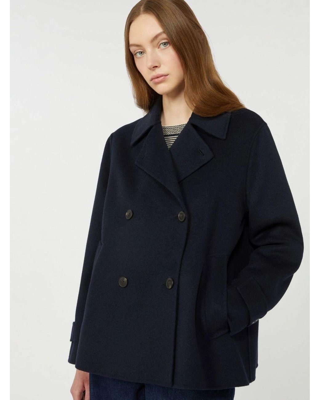 Weekend by Maxmara Blue Wkdfantino Short Coat