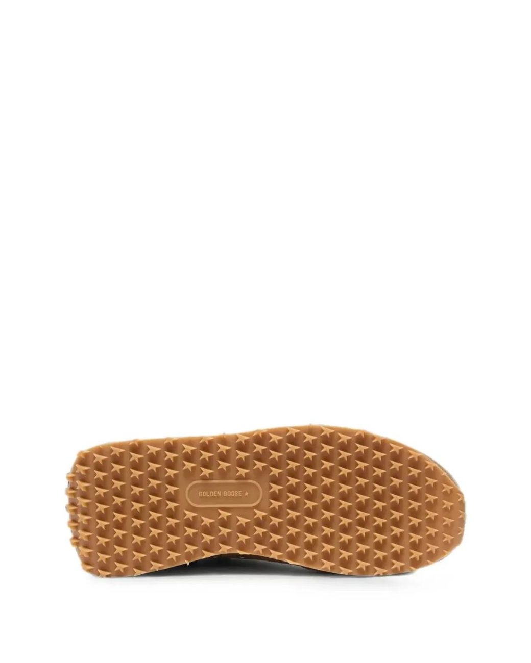 Golden Goose Deluxe Brand Metallic Marathon Tobacco Suede Sneakers for men
