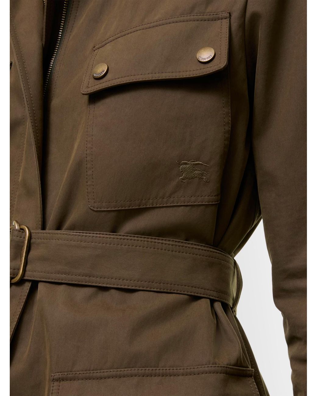 Burberry Green Safari Jacket