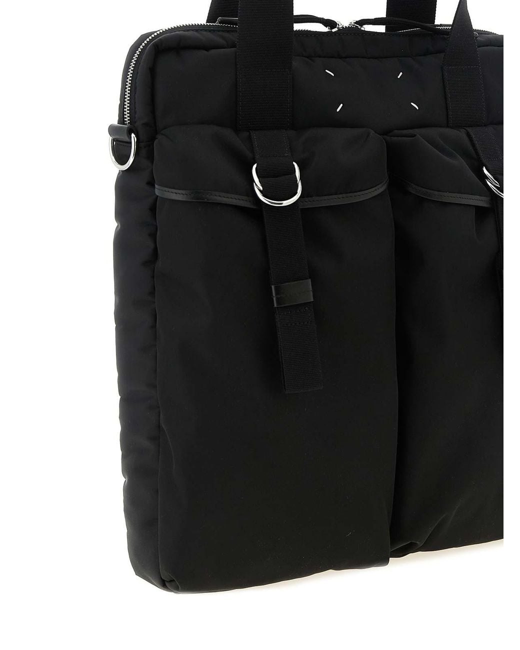 Maison Margiela Black Computer High Tech Bag for men