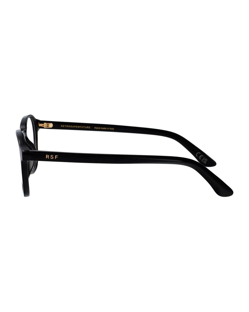 Retrosuperfuture Black Acetate Glasses