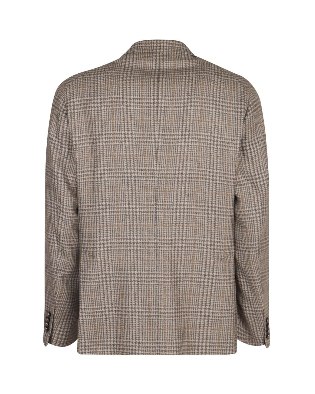 Tagliatore Brown Single-Breasted Two-Button Jacket for men
