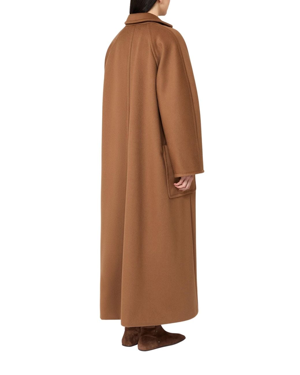 Max Mara Brown Long Cashmere Coat