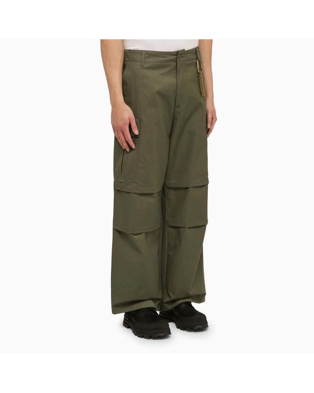DARKPARK Green Army Cotton Vince Pant for men
