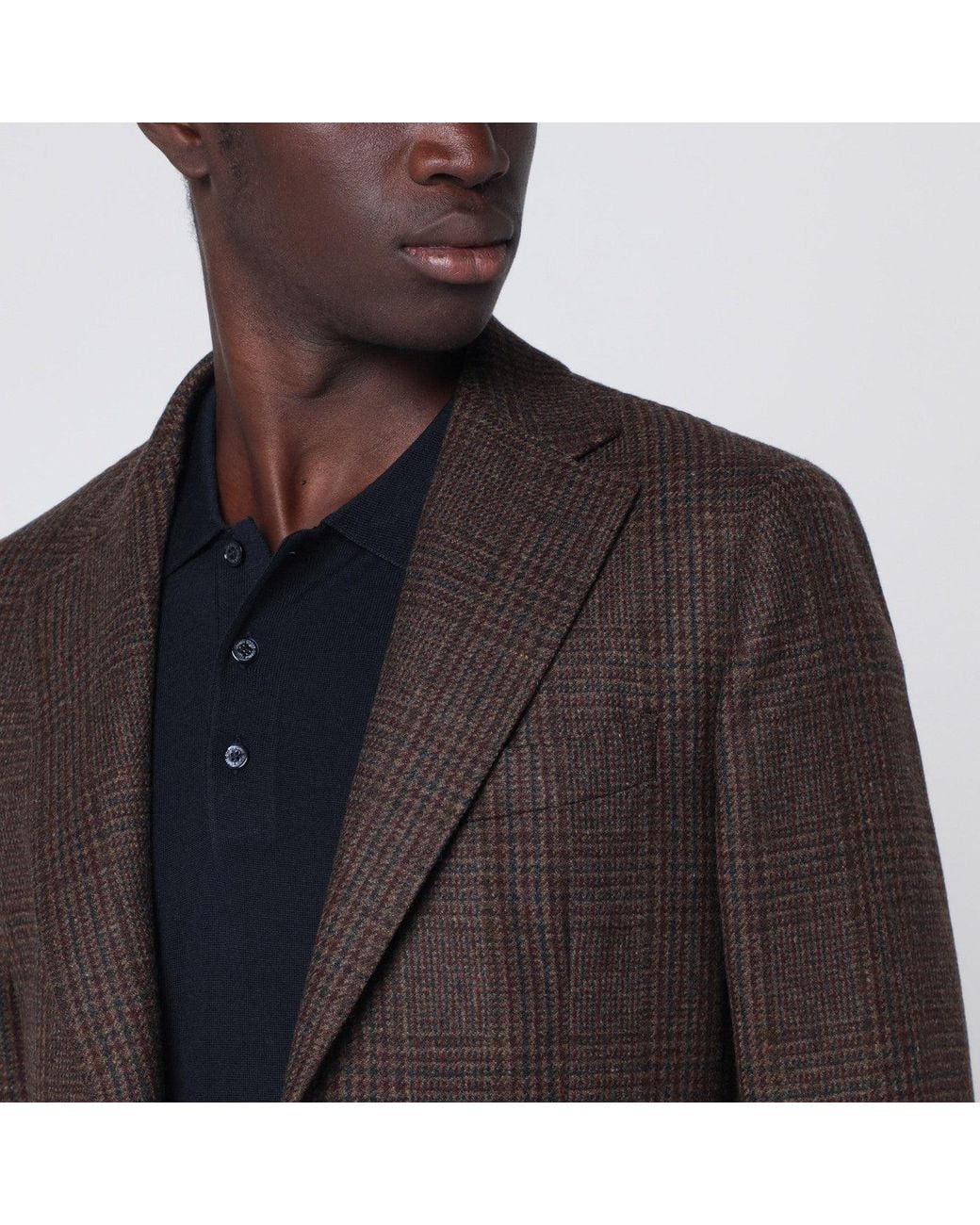 Santaniello Brown Jacket for men