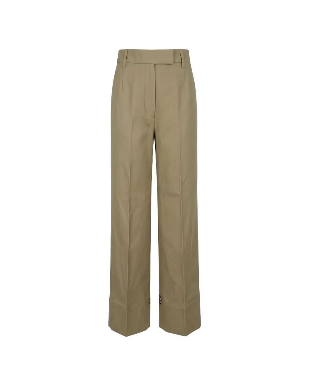 Thom Browne Green Wool Trousers