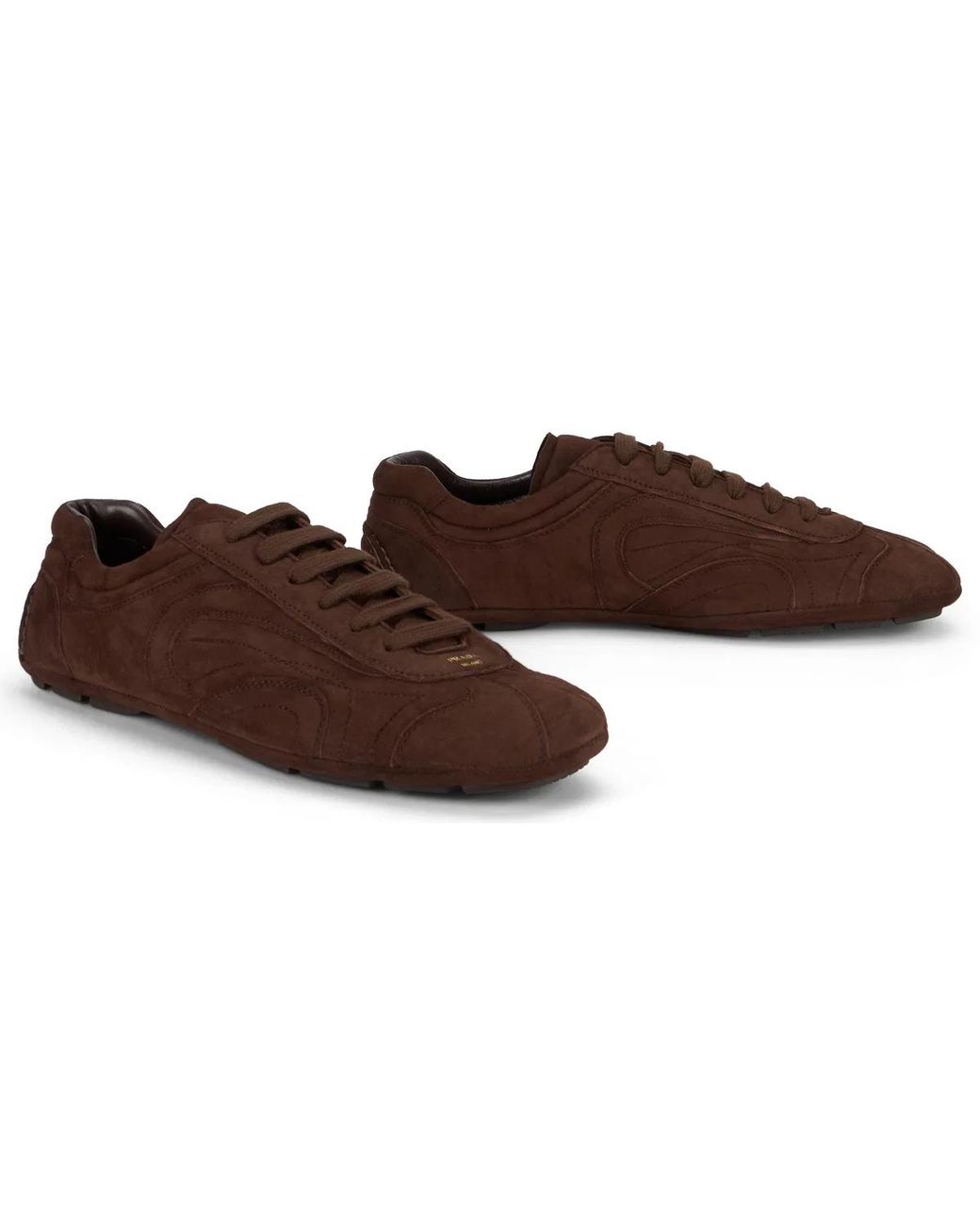 Prada Brown Sneakers Montecarlo Re-Edition 2005 for men