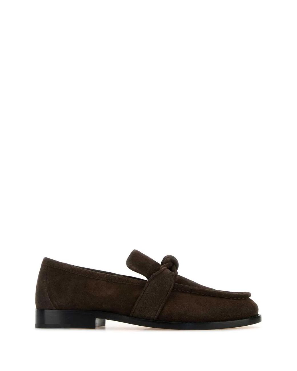 Bottega Veneta Black Astaire Loafer Leather Knot Detail