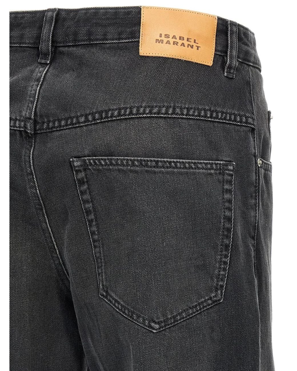 Isabel Marant Gray 'Janet' Jeans