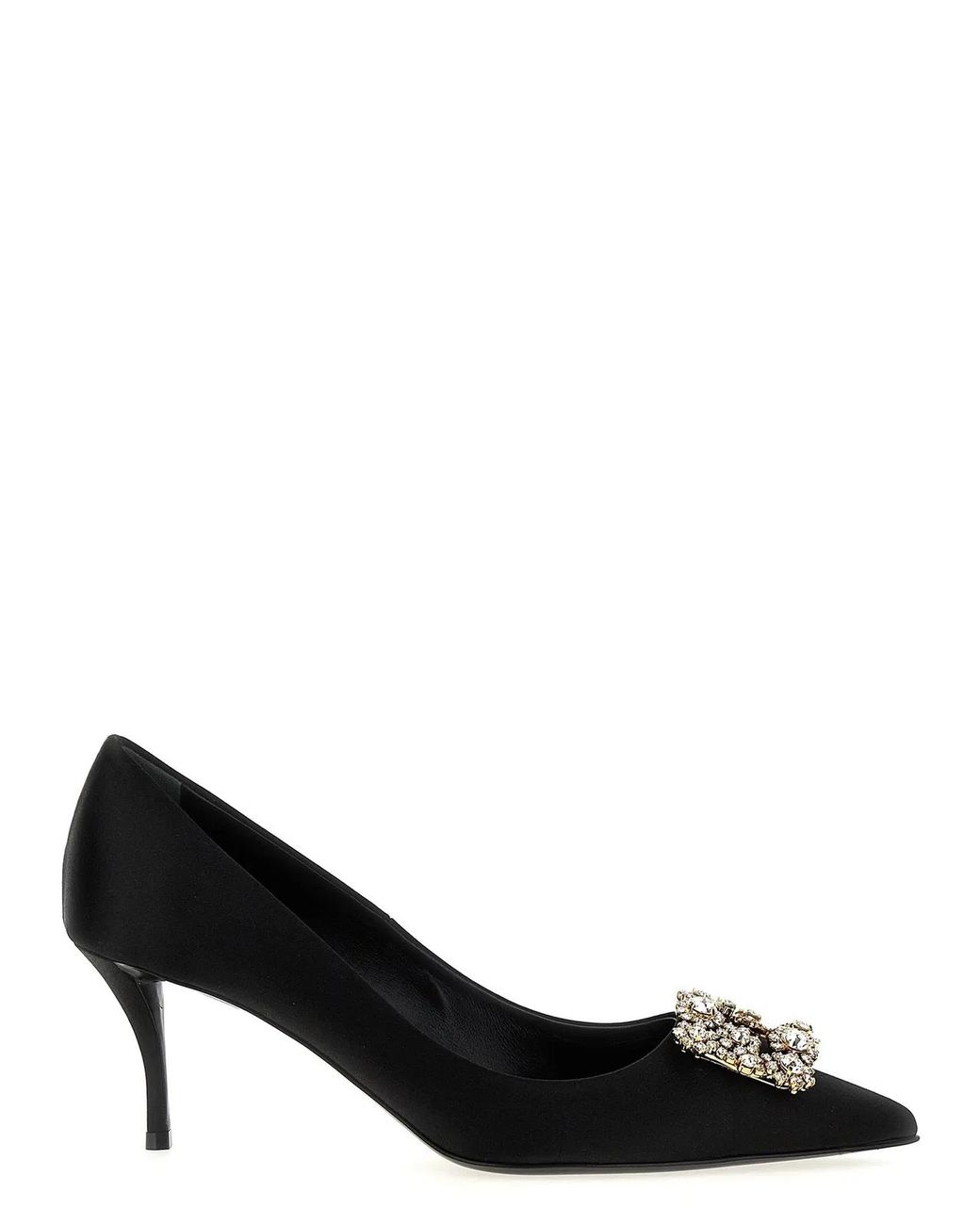 Roger Vivier Black 'Efflorescence' Pumps
