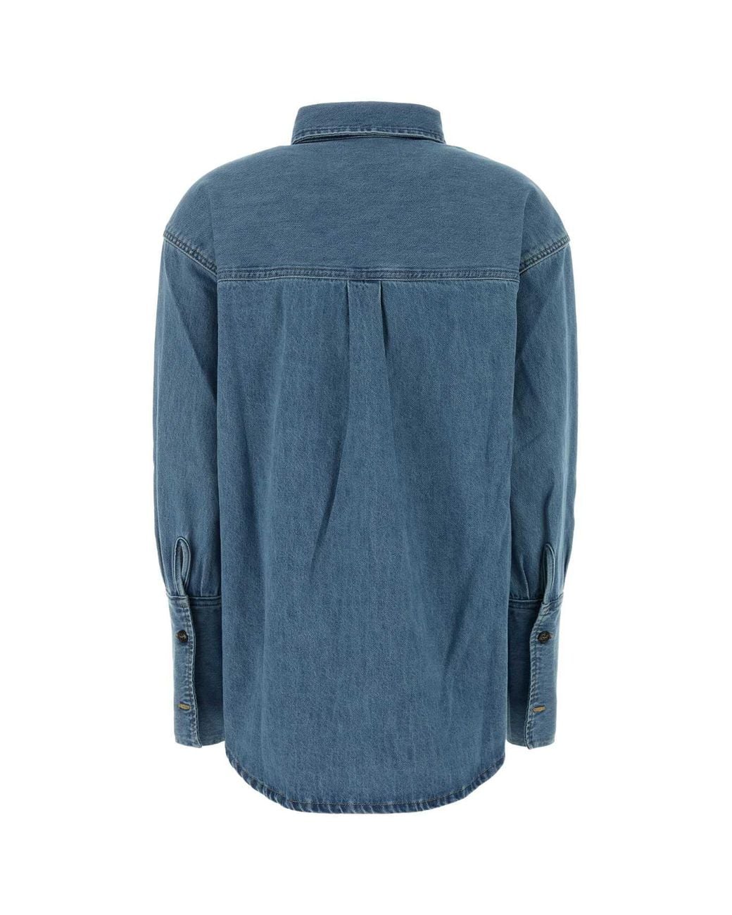 Lois Blue Oversized Denim Shirt