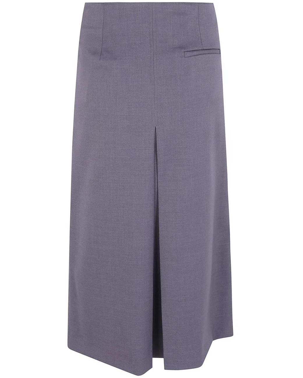 DR. HOPE Purple Asymetrical Midi Skirt