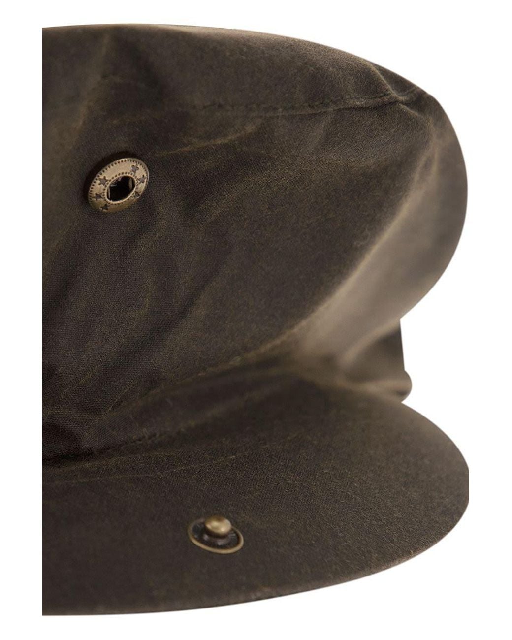 Barbour Brown Waxed Beret for men