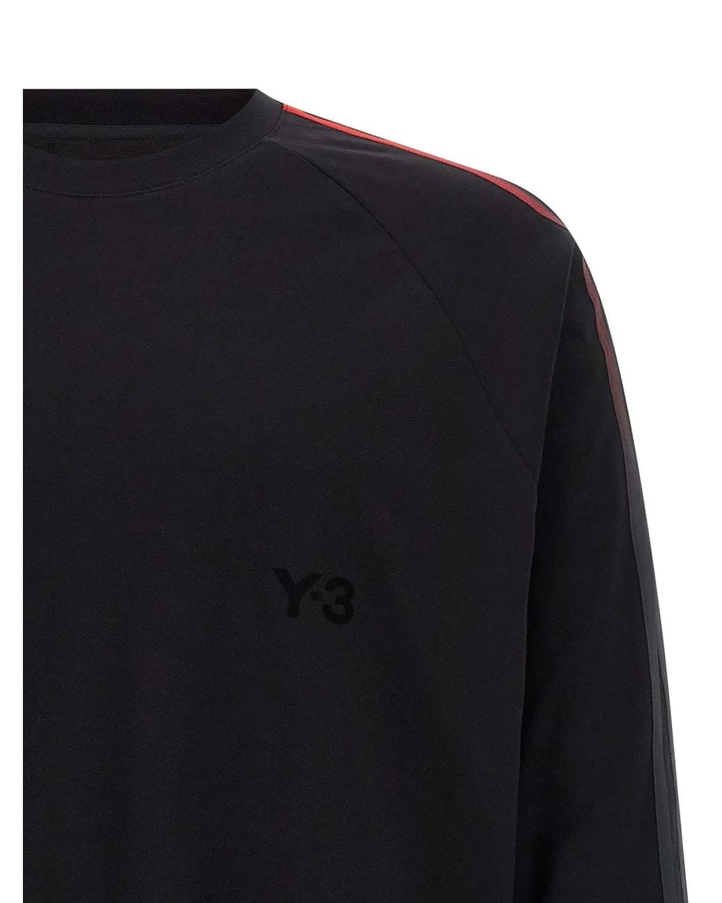 Y-3 Blue Oversized Gradient Stripes' T-Shirt for men