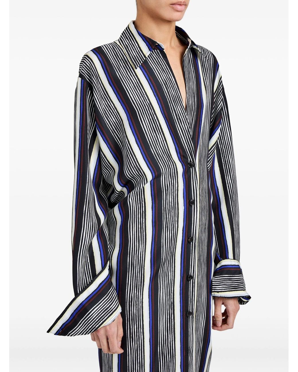 Proenza Schouler White Silk Amira Dress