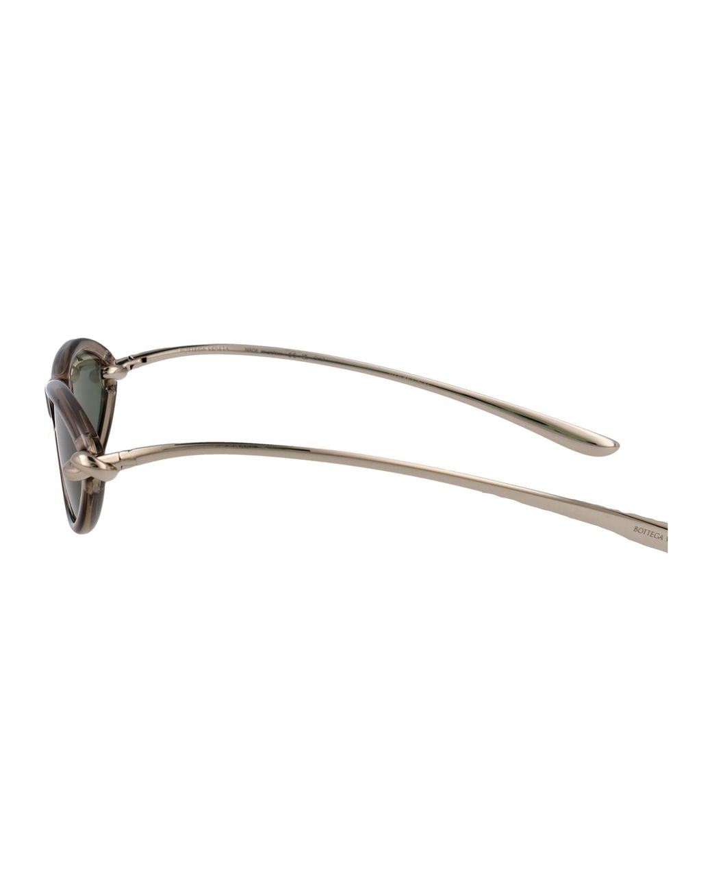 Bottega Veneta Green Injected Sunglasses