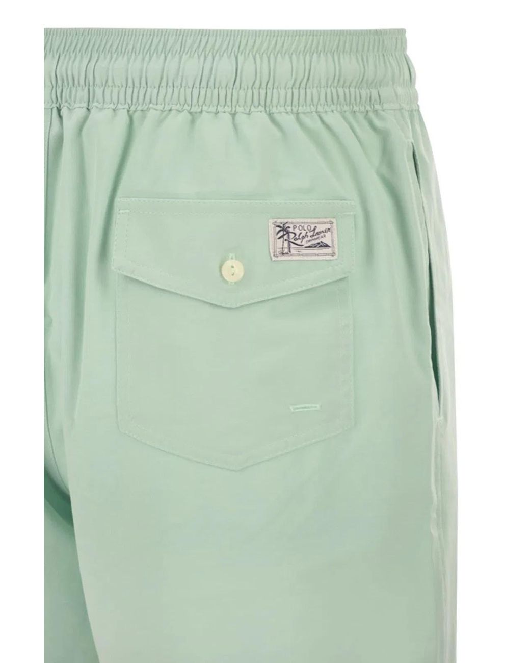 Polo Ralph Lauren Green Traveler Classic 14.6 Cm Beach Boxers for men