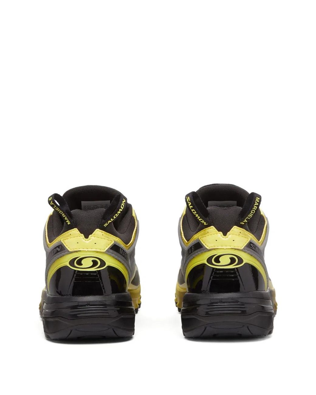 MM6 by Maison Margiela Green Leather Flat Shoes