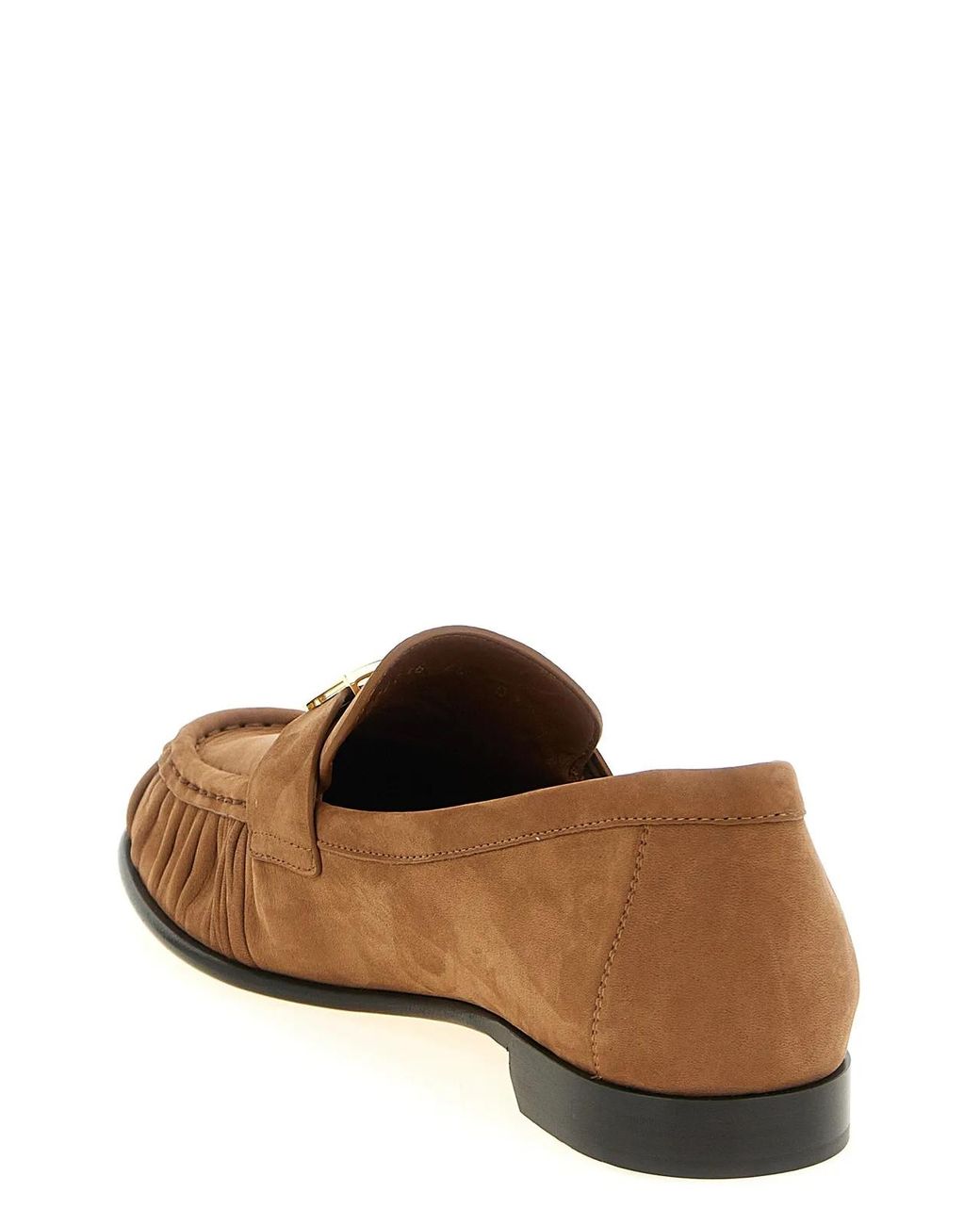 Fendi Brown 'Baguette' Loafers