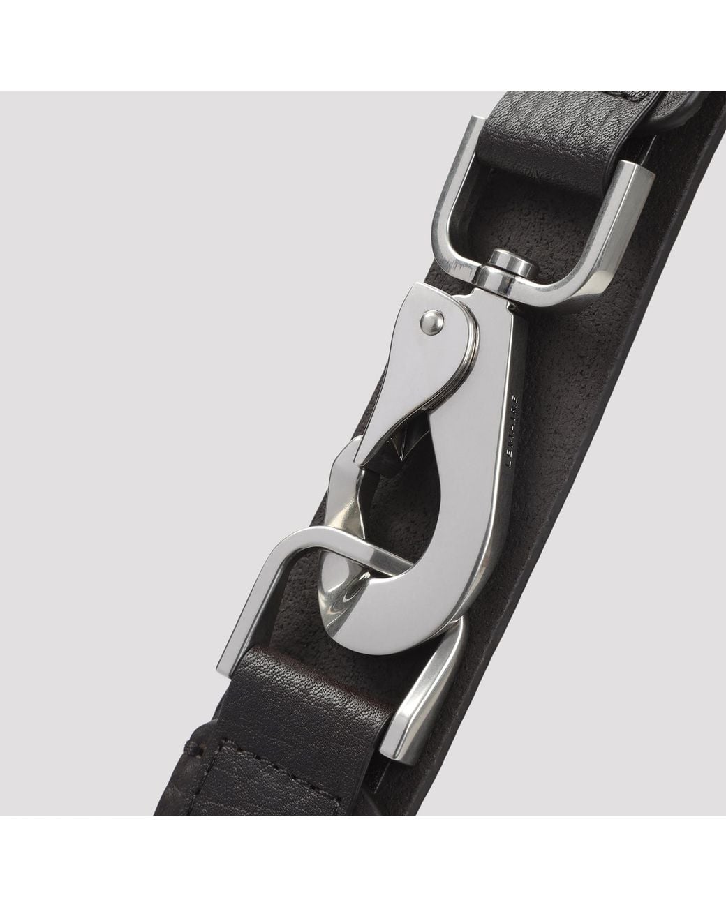 Lemaire Black Quiver Clip Bag