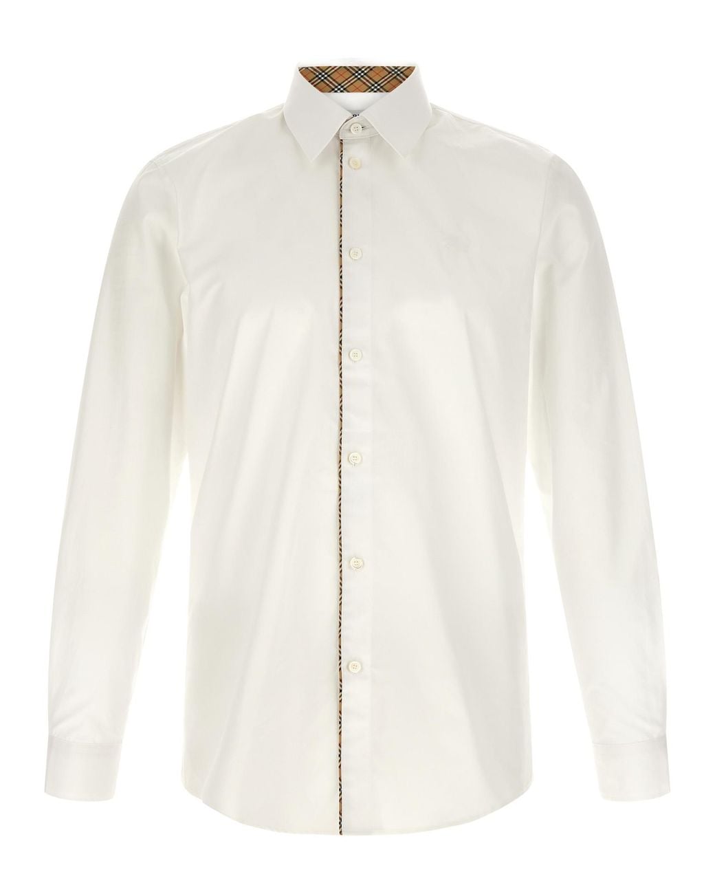 Burberry White 'Sam' Shirt for men