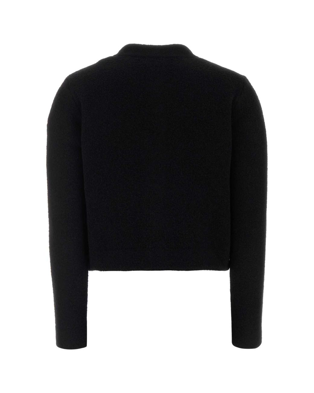 Moncler Black Cardigan Mini Knitwear For