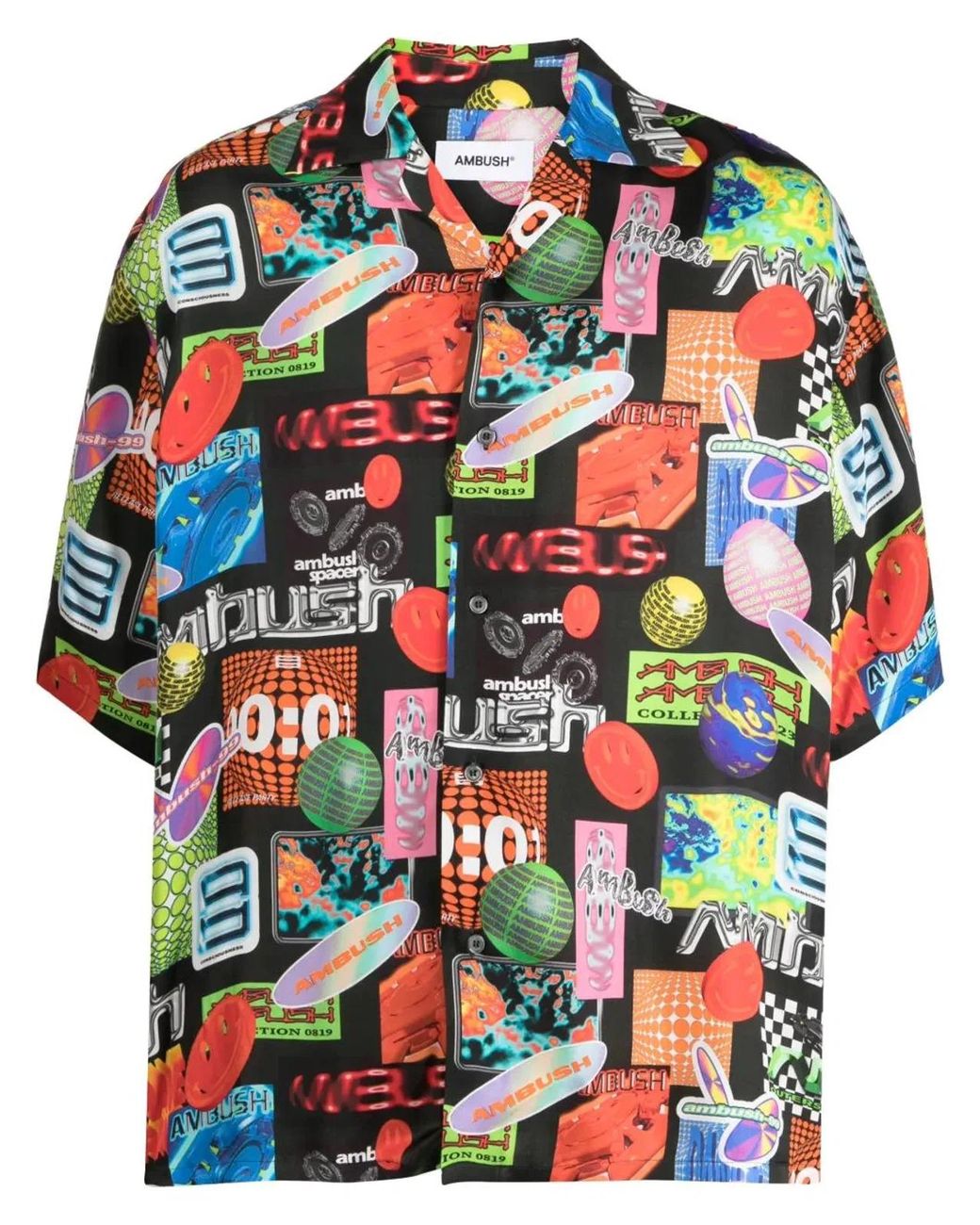 Ambush Multicolor Bowling Shirt Allover for men