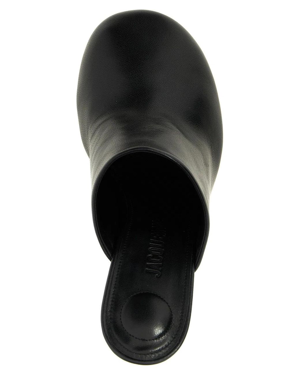 Jacquemus Black Heeled Mules