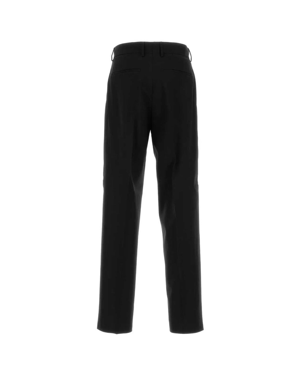 Fendi Black Wool Pant for men