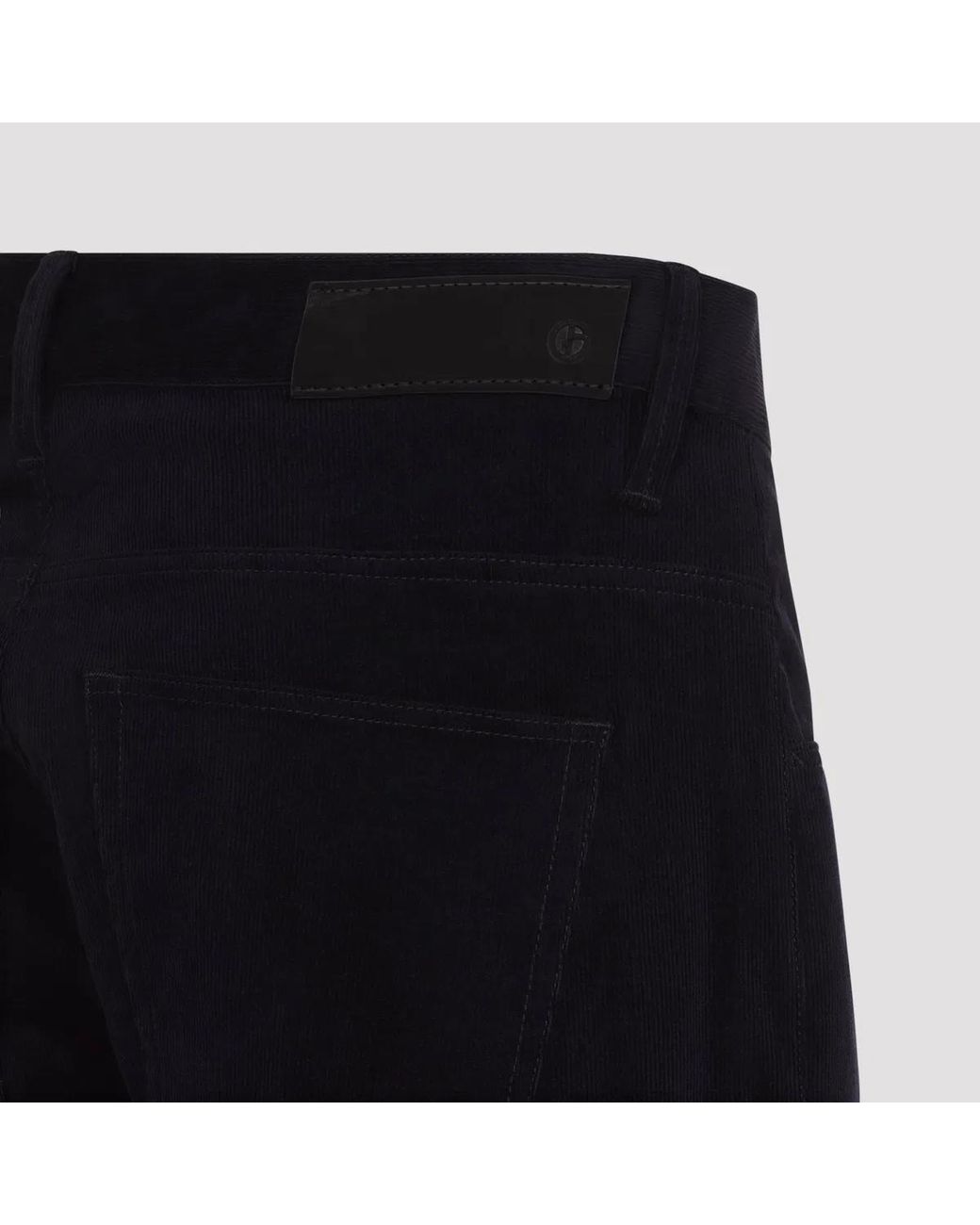 Giorgio Armani Blue Dark 5 Pockets Pants for men