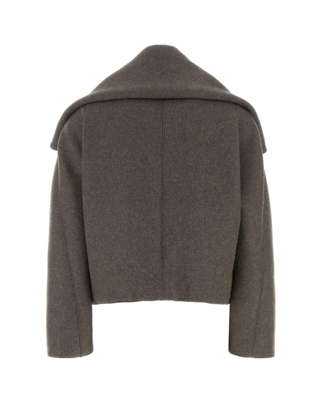 Victoria Beckham Black Dove Wool Blend Jacket