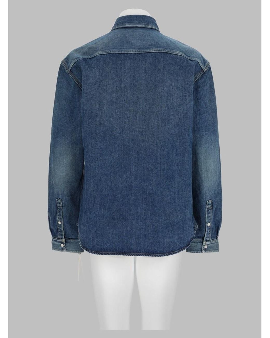 Saint Laurent Blue Shirt For for men