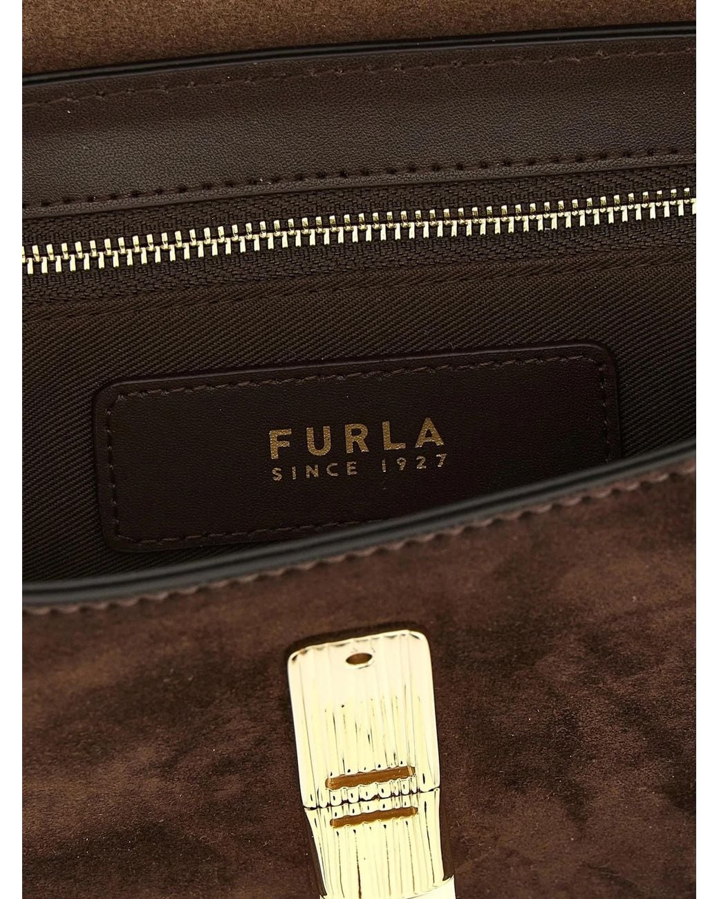 Furla Brown Iride Crossbody S