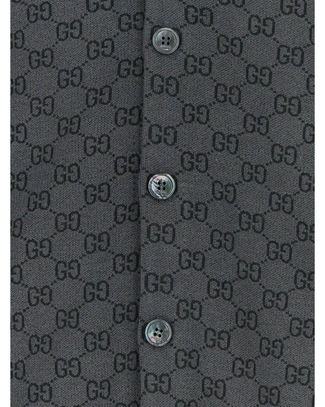 Gucci Gray Cardigan for men