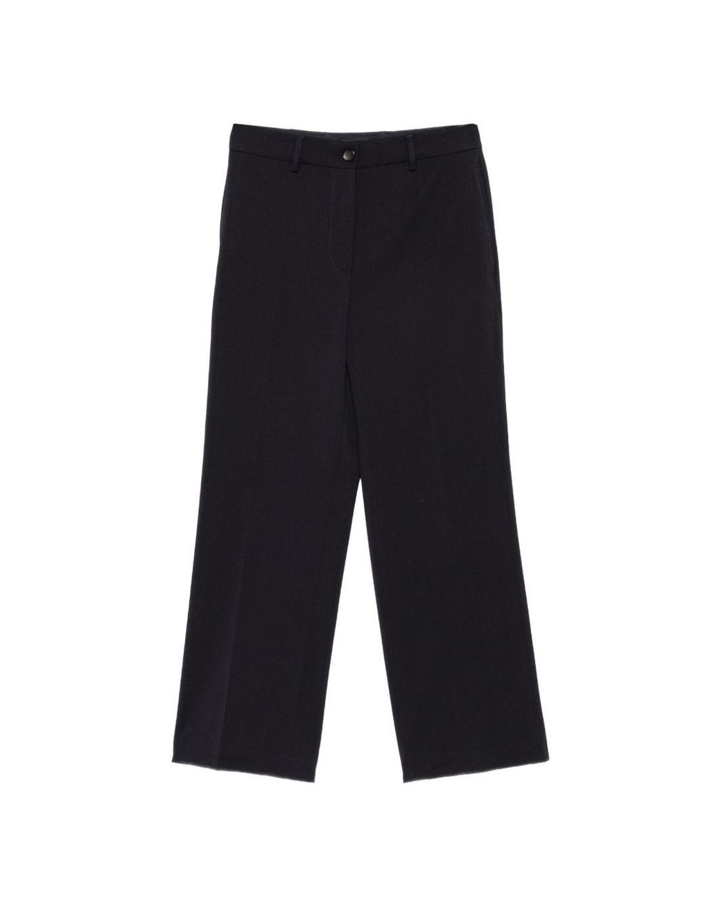 Seventy White Cotton Trousers