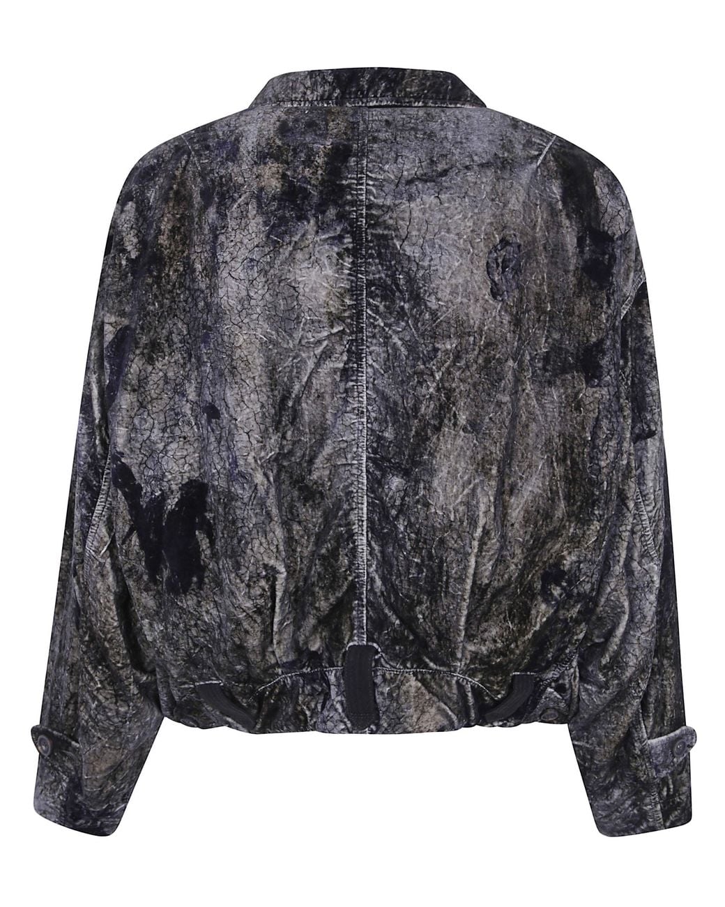 Ziggy Chen Black Velvet Aviator Jacket for men