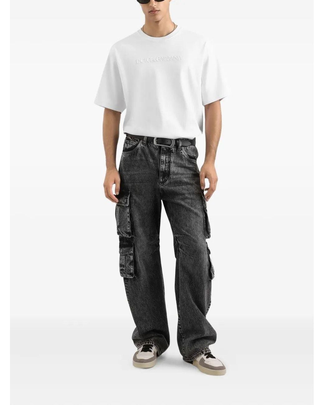 Dolce & Gabbana White Dolce & Gabbana Cotton T-Shirt With Regular Fit for men