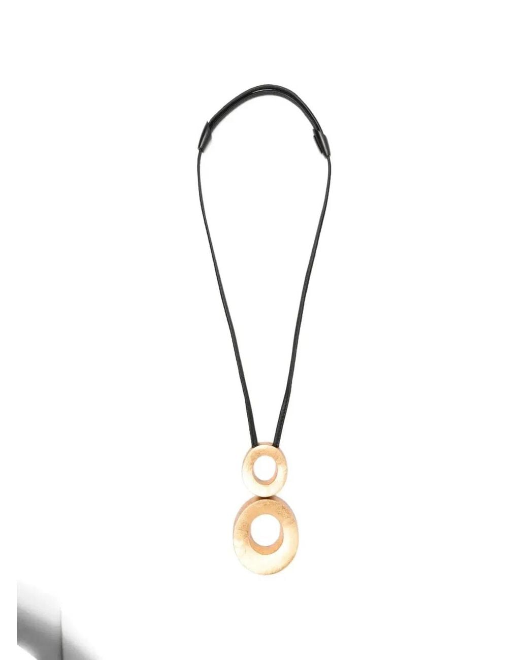 Monies White "Eska" Pendant