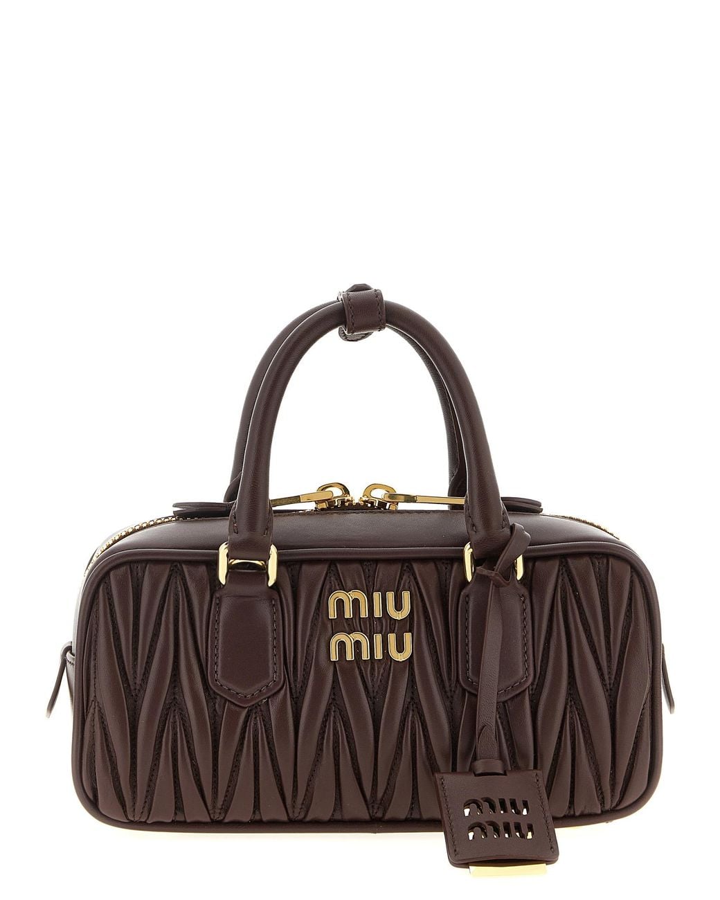 Miu Miu Brown 'Arcadie' Handbag