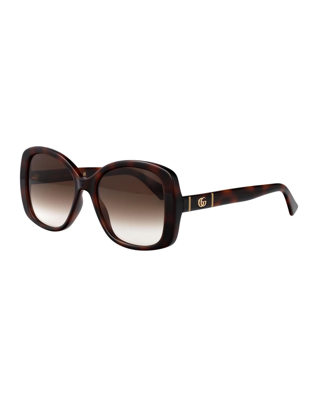 Gucci Brown Acetate Havana Sunglasses