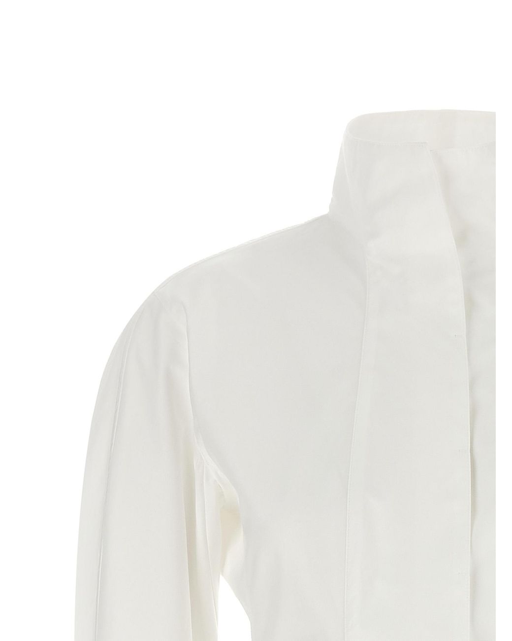 Jacquemus White 'La Chemise Tulipe' Shirt
