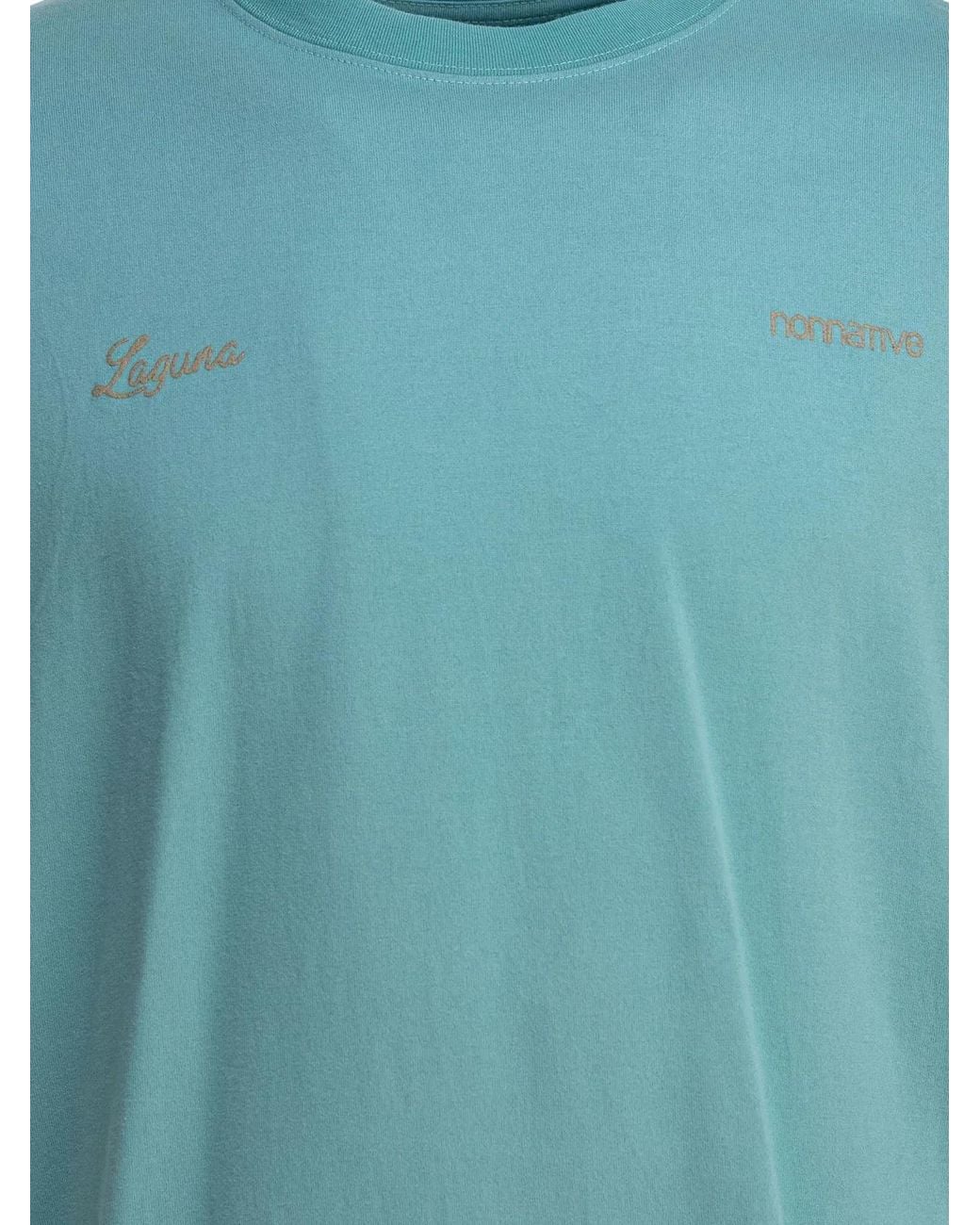 Nonnative Blue Cotton T-Shirt for men