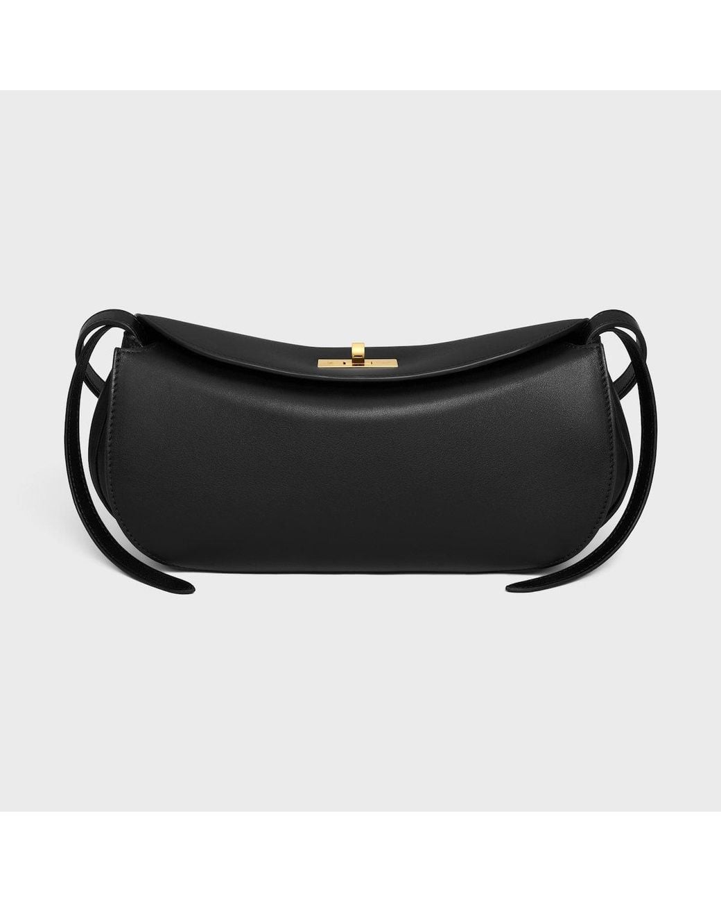 Céline Black New Turnlock Shoulder Bag