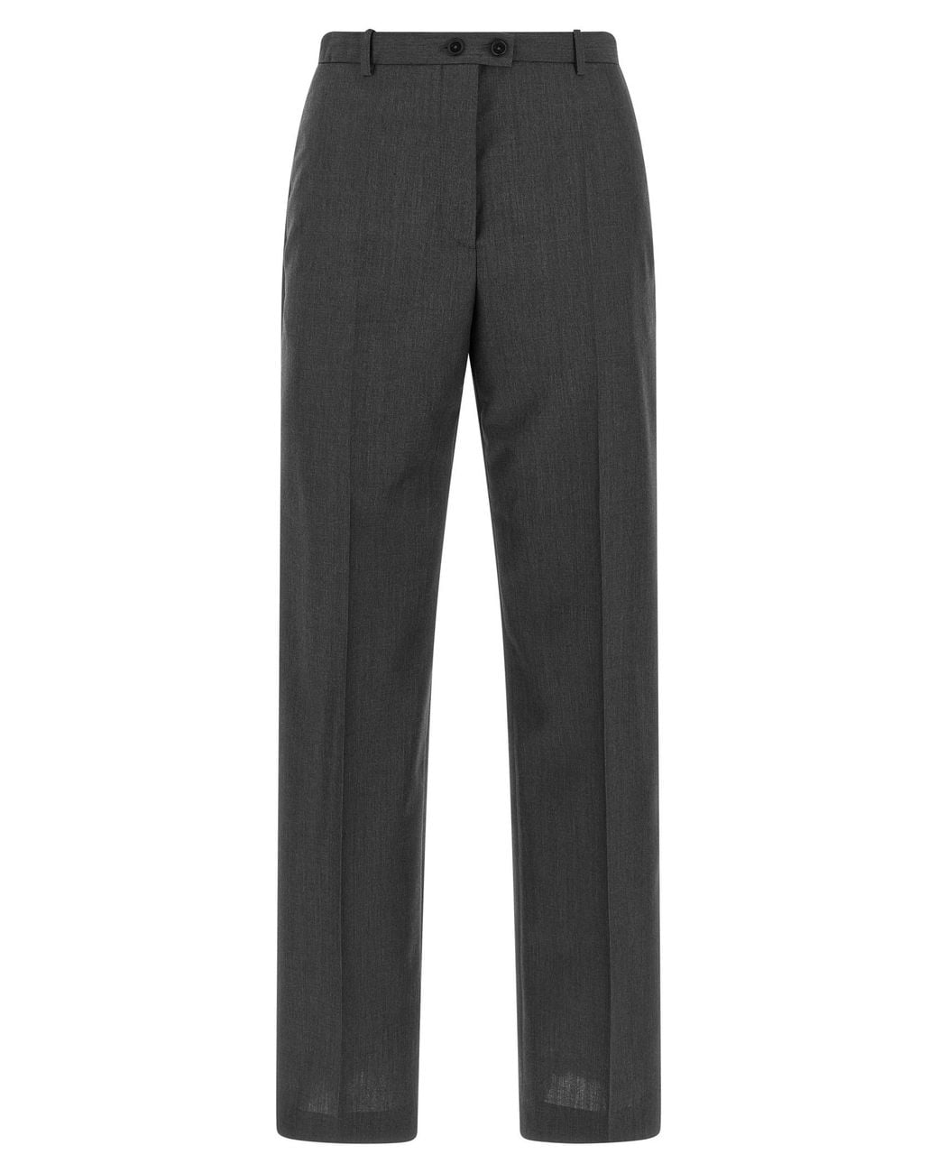 Jil Sander Gray Tailored Trousers