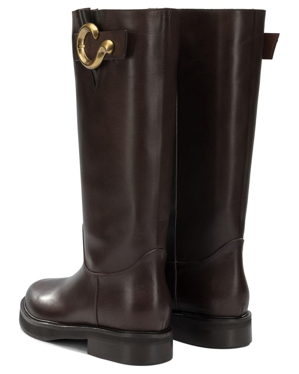 Etro Black "Paisley" Knee-High Boots