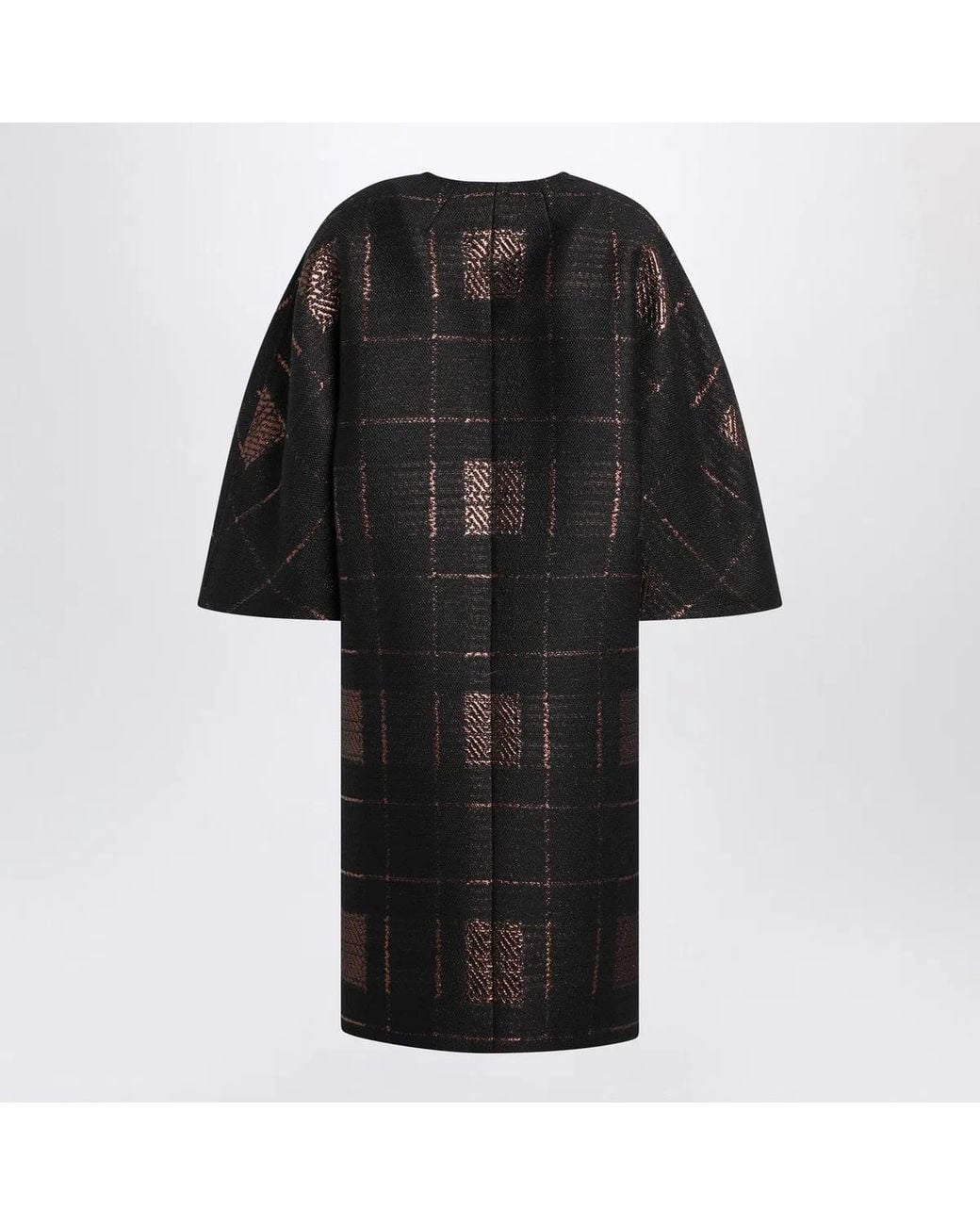 Max Mara Black Cocoon Coat