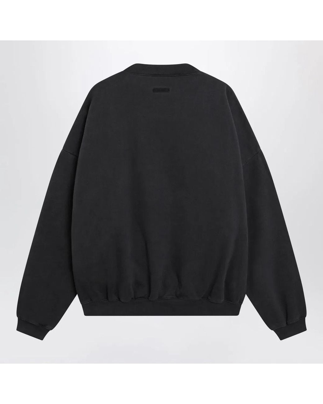 Fear Of God Black Cotton Crewneck Sweatshirt for men