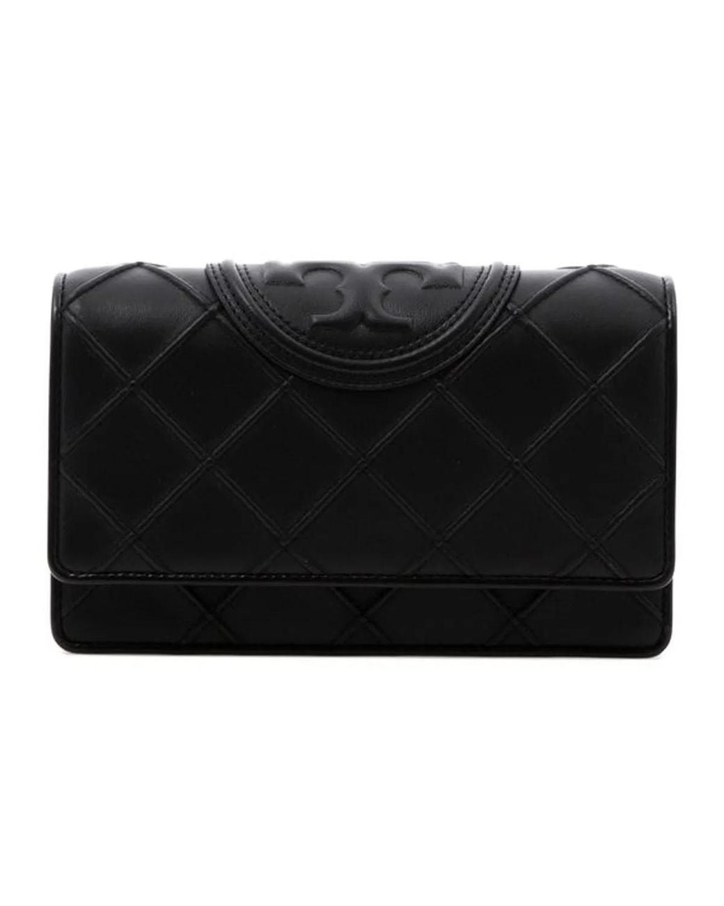 Tory Burch Black Fleming Wallet