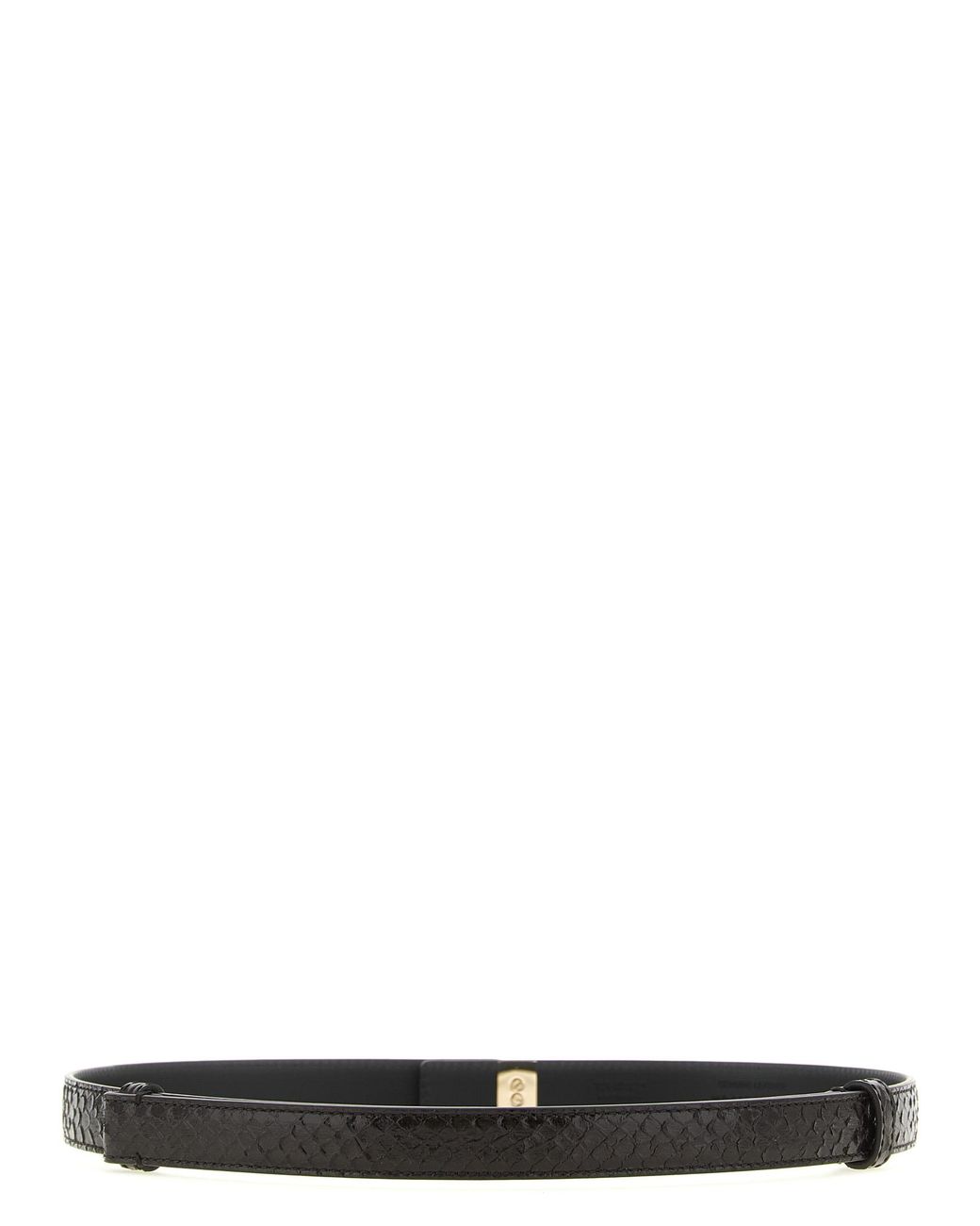 Tom Ford Black 'T Latch' Belt